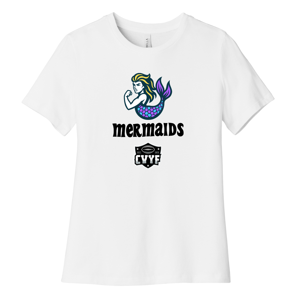 Women's Mermaids Bella + Canvas Relaxed Jersey T-Shirt