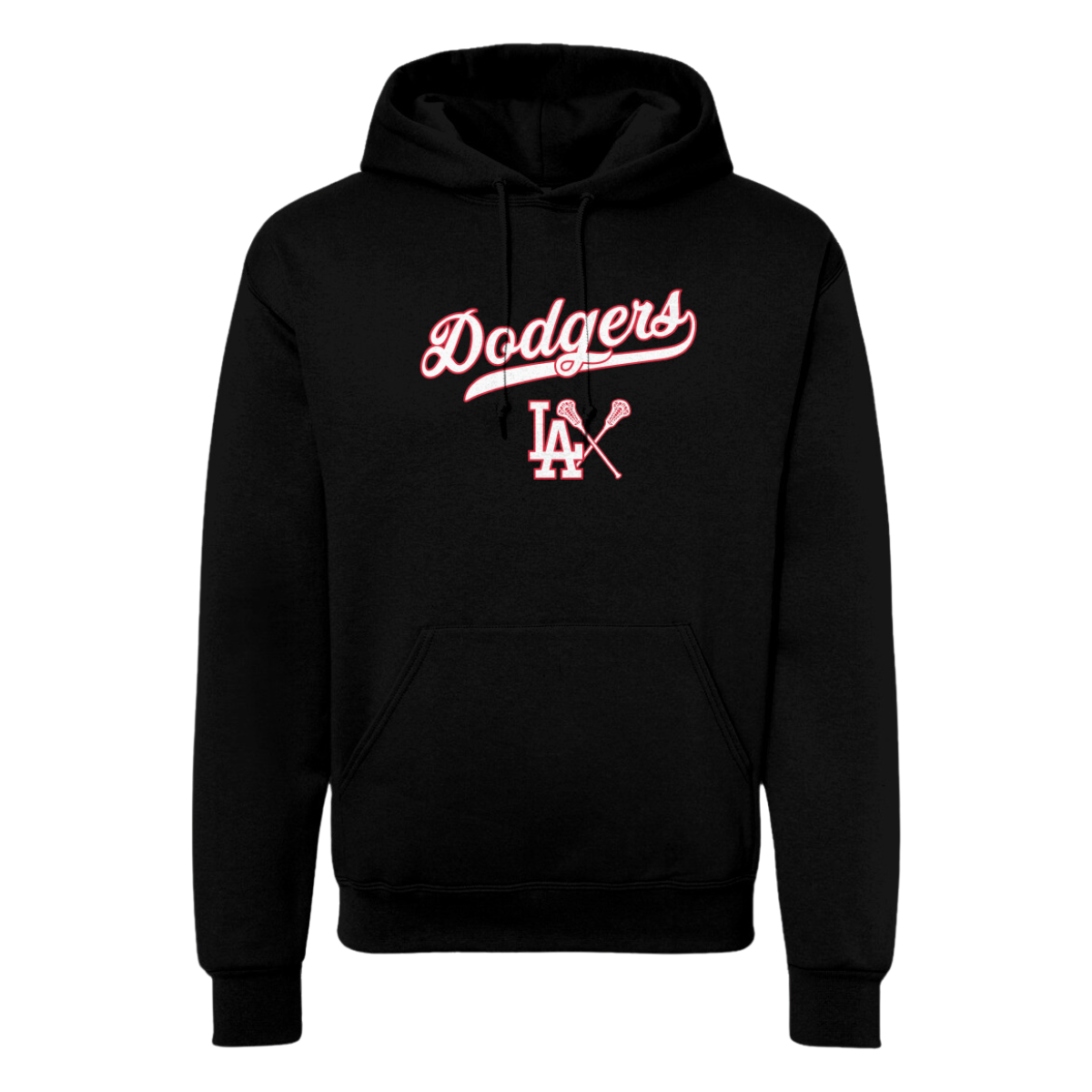 Adult Dodgers Jerzees Blend Hoodie