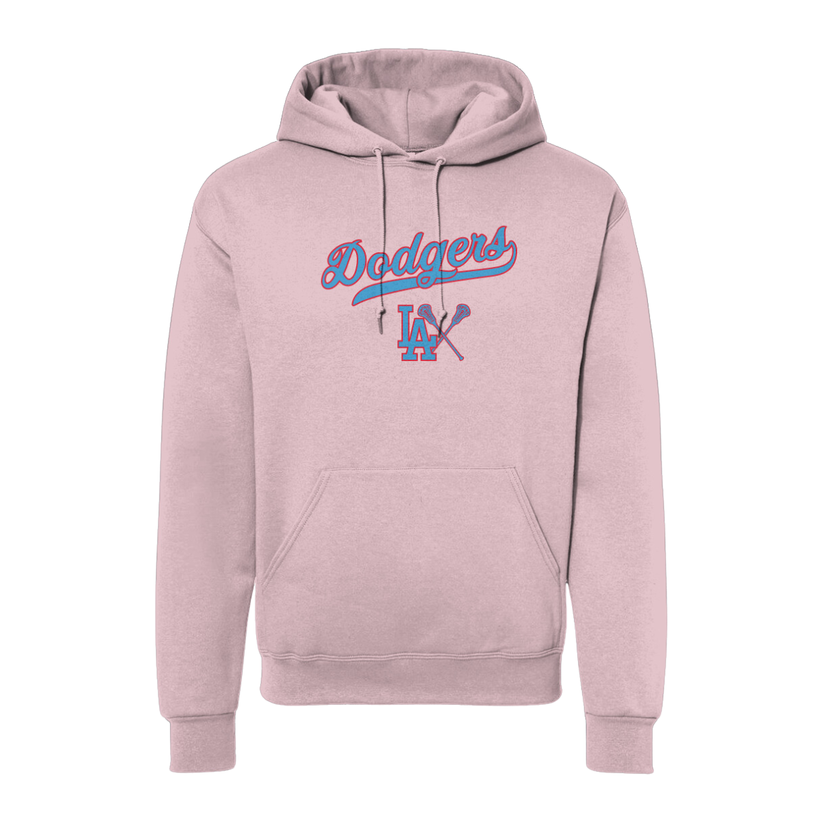 Adult Dodgers Jerzees Blend Hoodie
