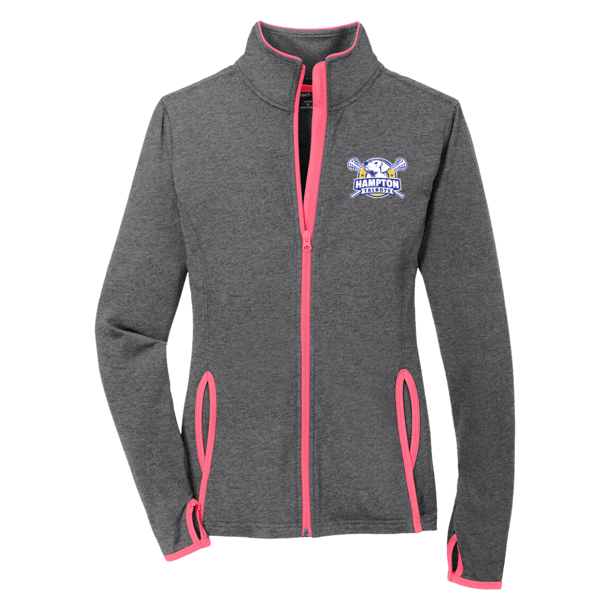 Women's Hampton Sport-Tek Sport-Wick Stretch Full Zip Jacket