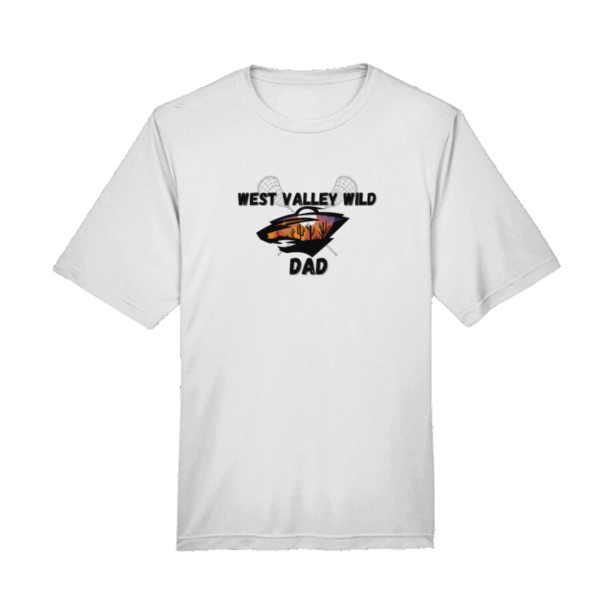 Adult WVW Lacrosse Team 365 Zone Performance T-Shirt