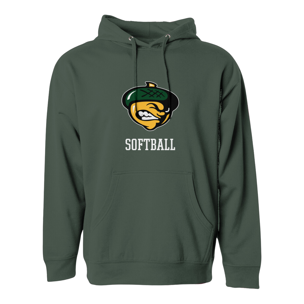 Adult Live Oak Softball Midweight Pullover Hoodie