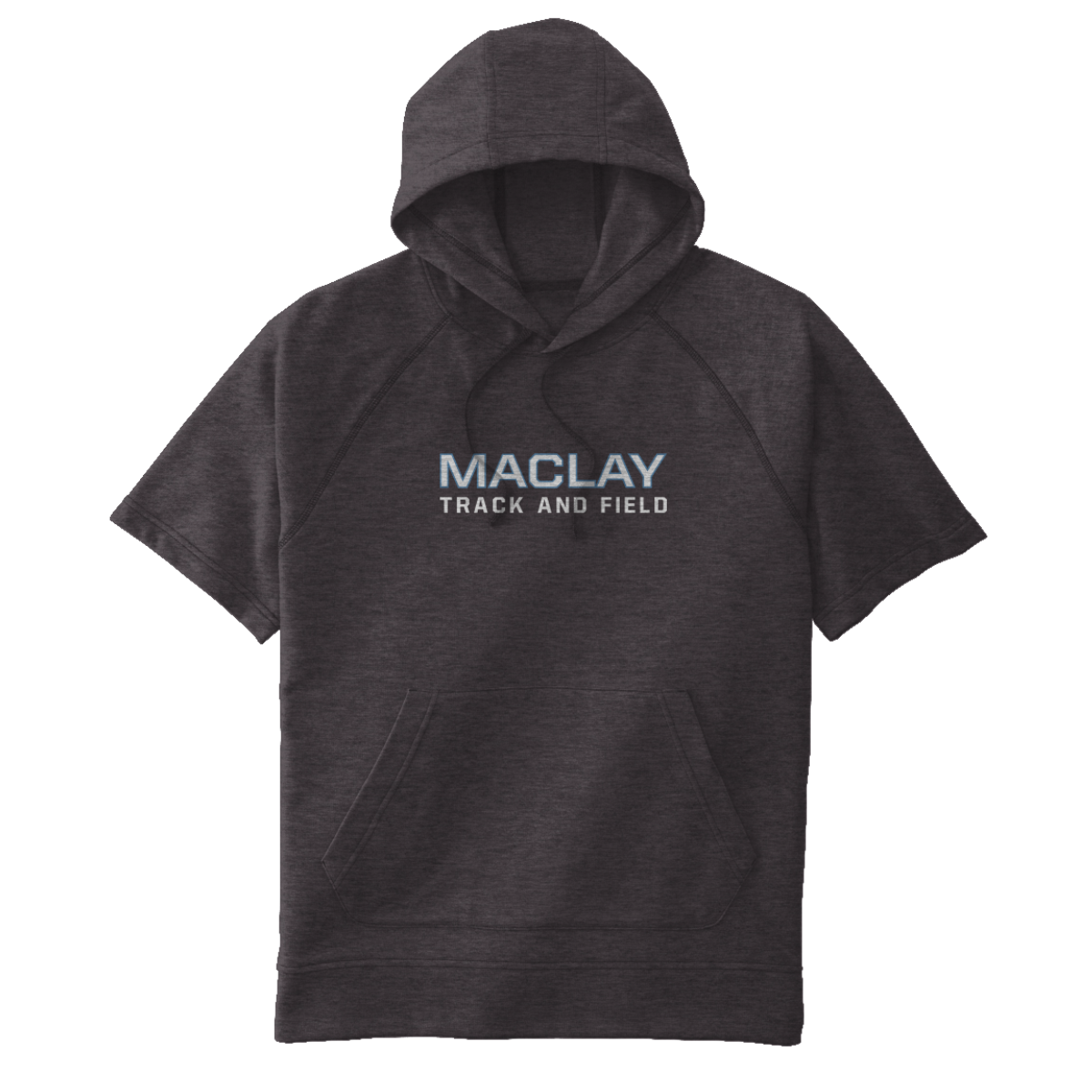 Adult Maclay Track & Field Sport-Tek Tri-Blend SS Hoodie