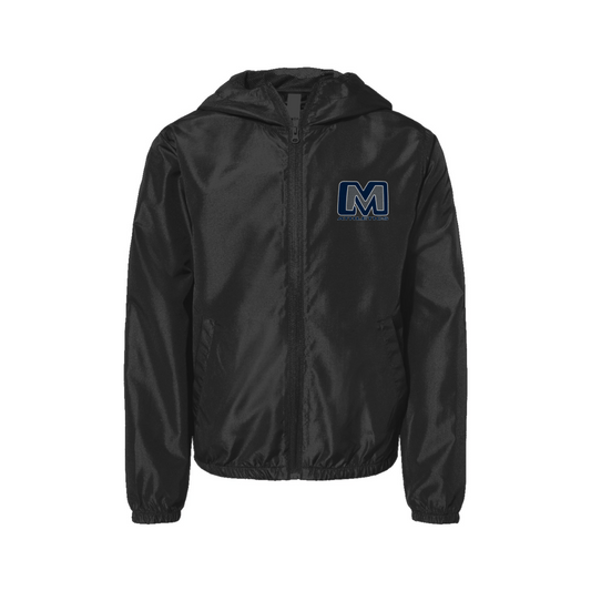 Youth MONDO Athletics Lightweight Windbreaker Full-Zip Jacket