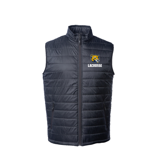 Men's Evergreen Cougars Lacrosse Puffer Vest
