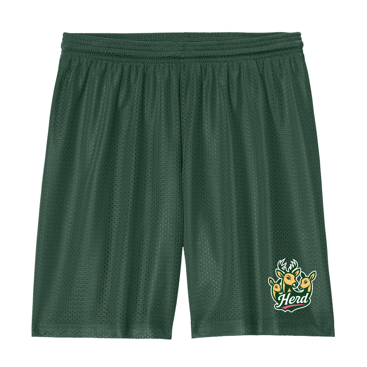 Adult Herd Sport-Tek Mesh Short