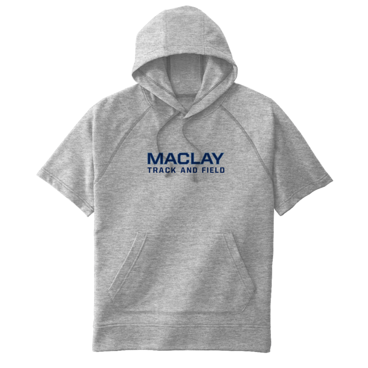 Adult Maclay Track & Field Sport-Tek Tri-Blend SS Hoodie