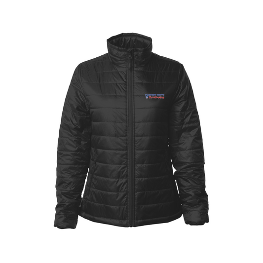 Women's Fairport Football and Cheer Puffer Jacket