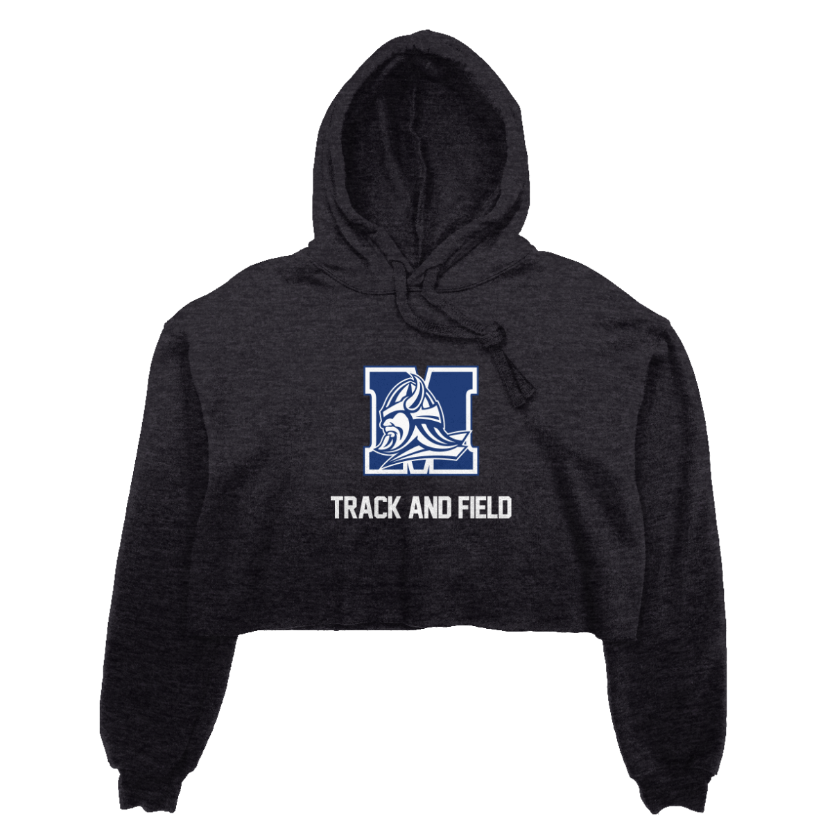 Women's Maclay Track & Field Bella + Canvas Cropped Hoodie