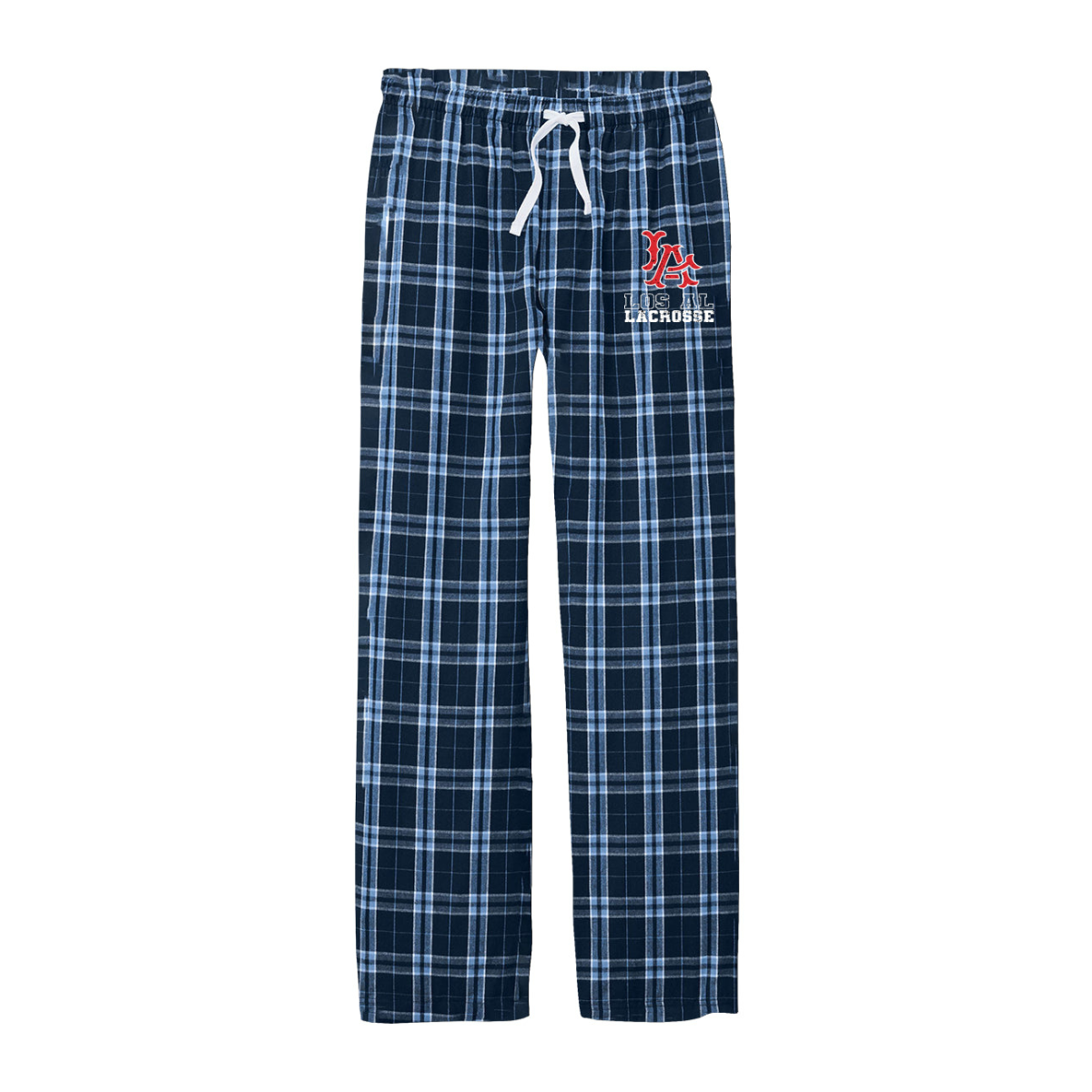 Adult Los Al Lacrosse District Flannel Plaid Pant