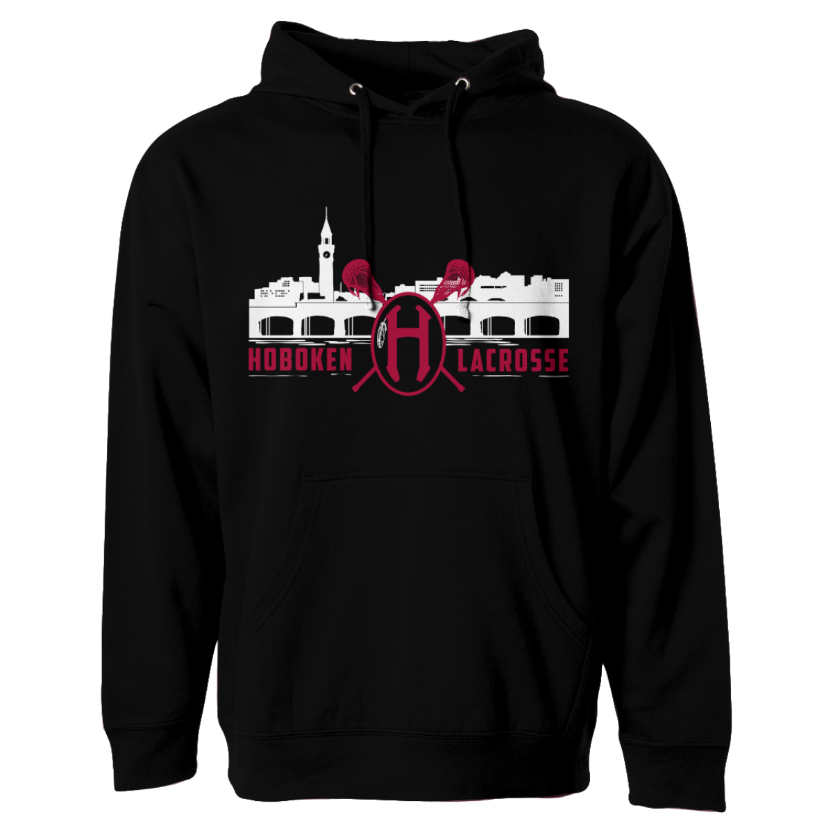 Adult Hoboken Lacrosse Midweight Pullover Hoodie