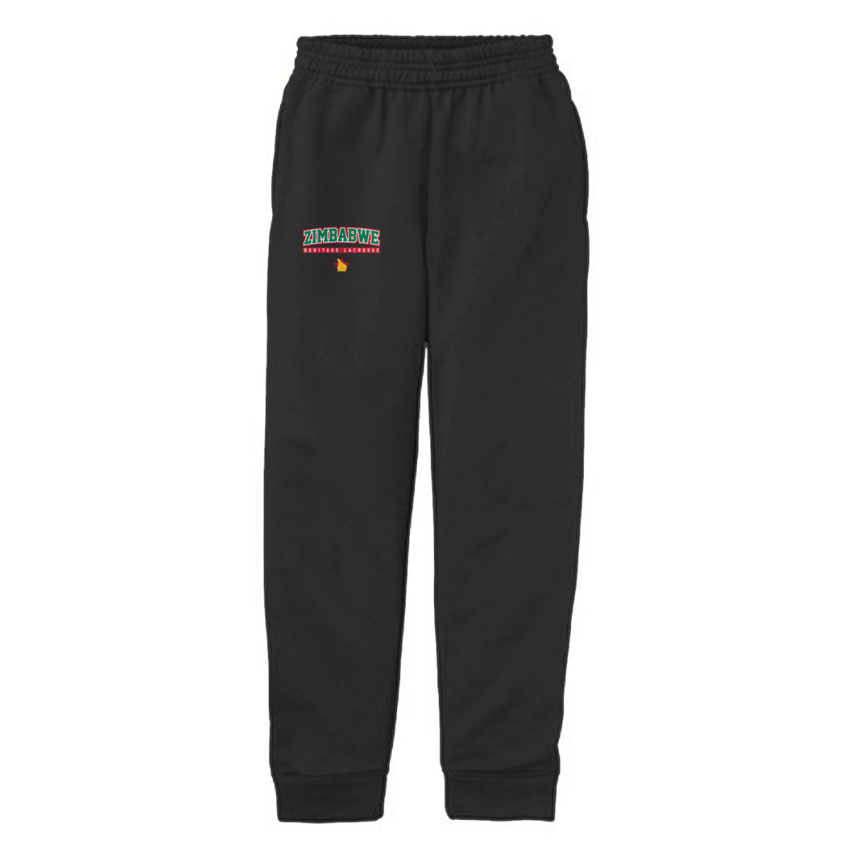 Youth Zimbabwe Lacrosse Port & Company Fleece Jogger