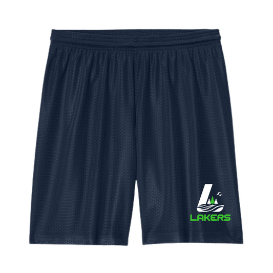 Adult Lakers Sport-Tek Mesh Short