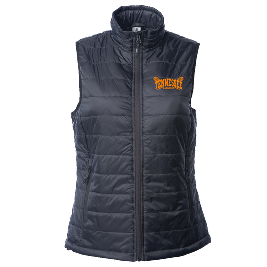 Women's Tennessee Lacrosse Puffer Vest