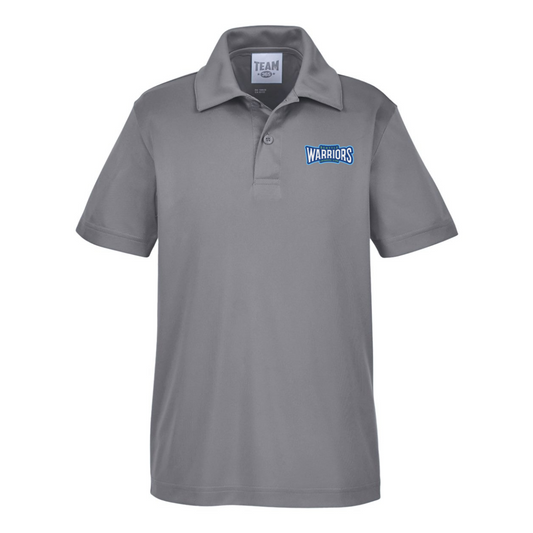 Youth Seattle Warriors Lacrosse Team 365 Lightweight Performance Polo