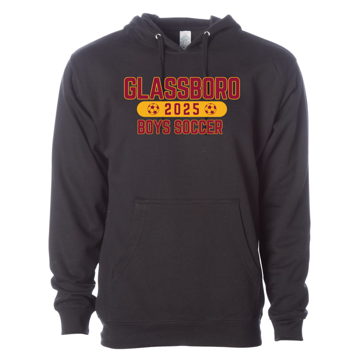 Adult Glassboro Boys Soccer ITC Midweight Hoodie