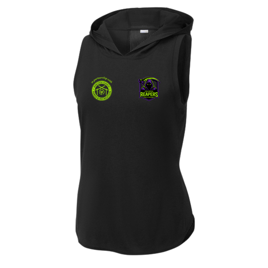 Women's Caloosa Reapers Sport-Tek PosiCharge Tri-Blend Hoodie Tank