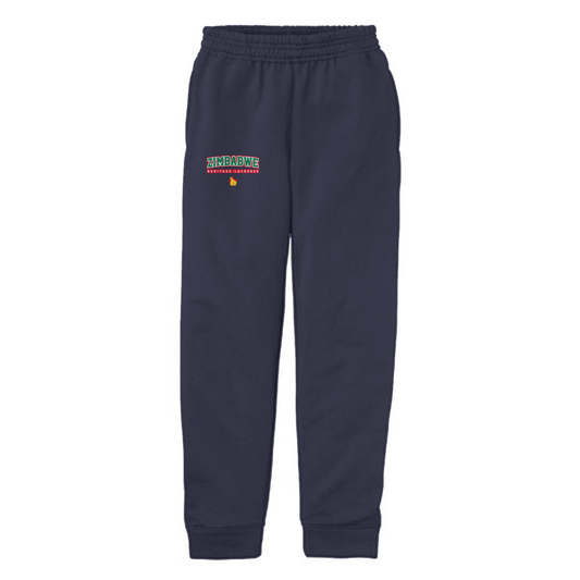 Youth Zimbabwe Lacrosse Port & Company Fleece Jogger
