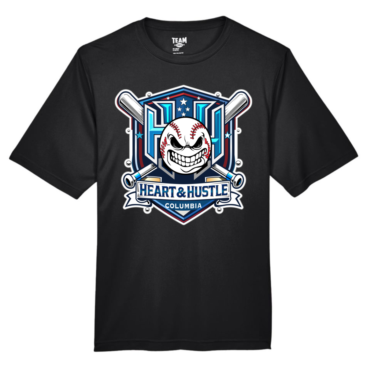 Adult Heart and Hustle Team 365 Zone Performance T-Shirt