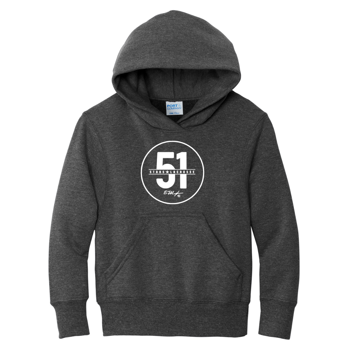Youth 51 Stars Port & Company Fleece Hoodie