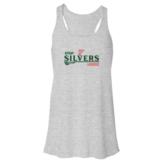 Women's Kitsap Silvers Bella + Canvas Flowy Racerback Tank