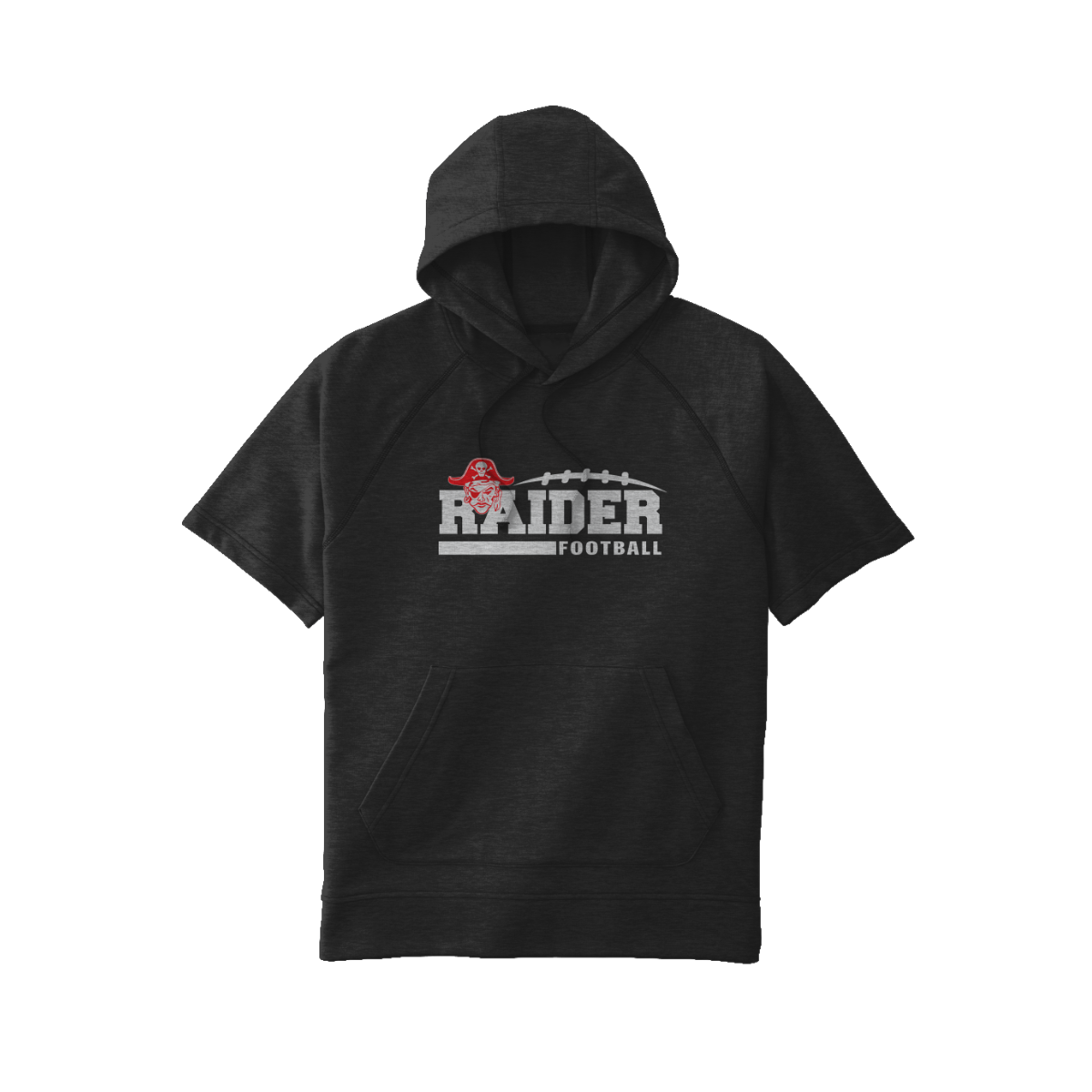 Adult Fairport Football and Cheer Tri-Blend Fleece S/S Hooded Pullover