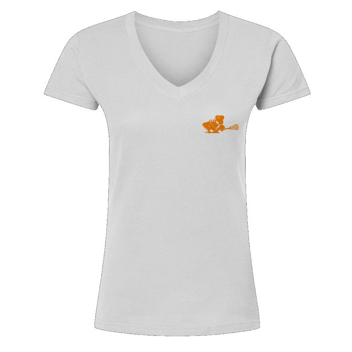 Women's Tennessee Lacrosse Tultex V-Neck T-Shirt