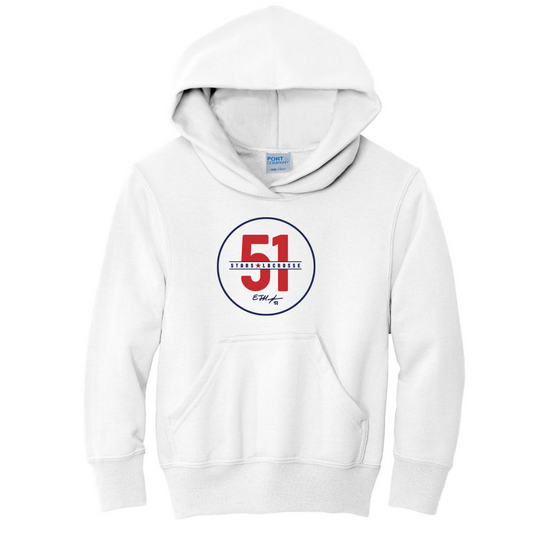 Youth 51 Stars Port & Company Fleece Hoodie