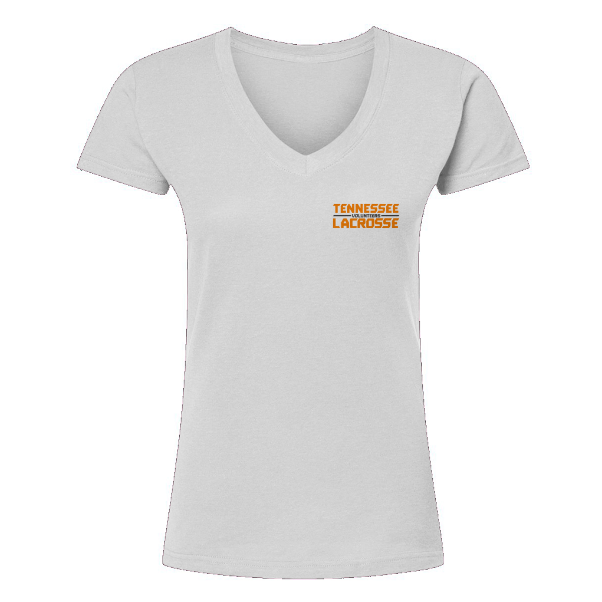 Women's Tennessee Lacrosse Tultex V-Neck T-Shirt