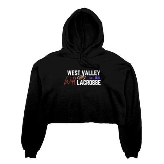 Women's WVW Lacrosse Crop Hoodie