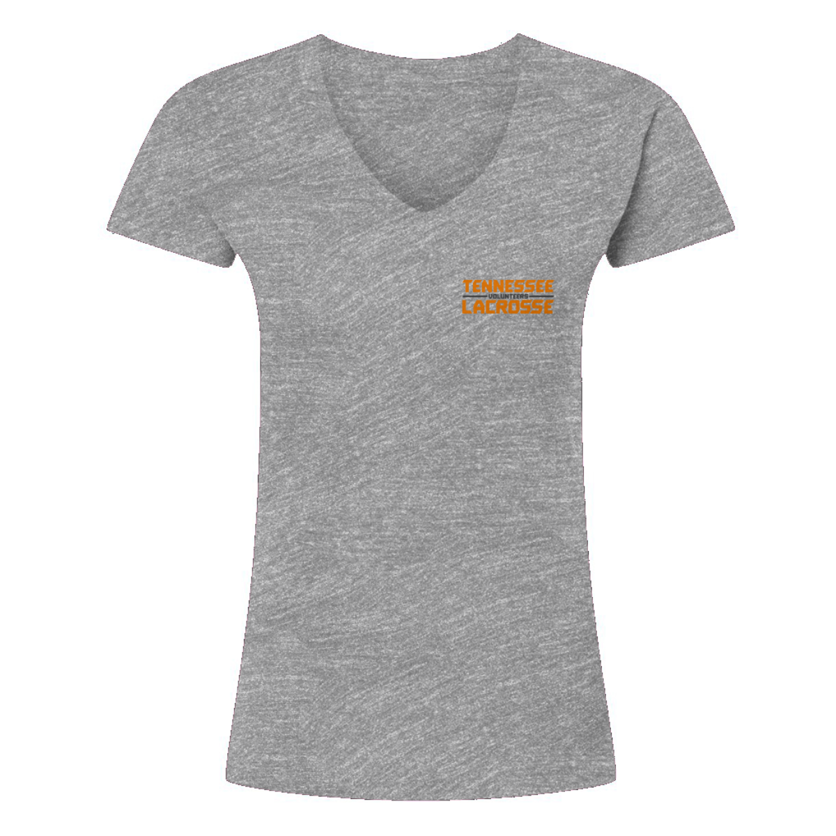 Women's Tennessee Lacrosse Tultex V-Neck T-Shirt