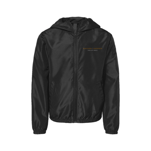 Youth HH Holdings Lightweight Full-Zip Windbreaker