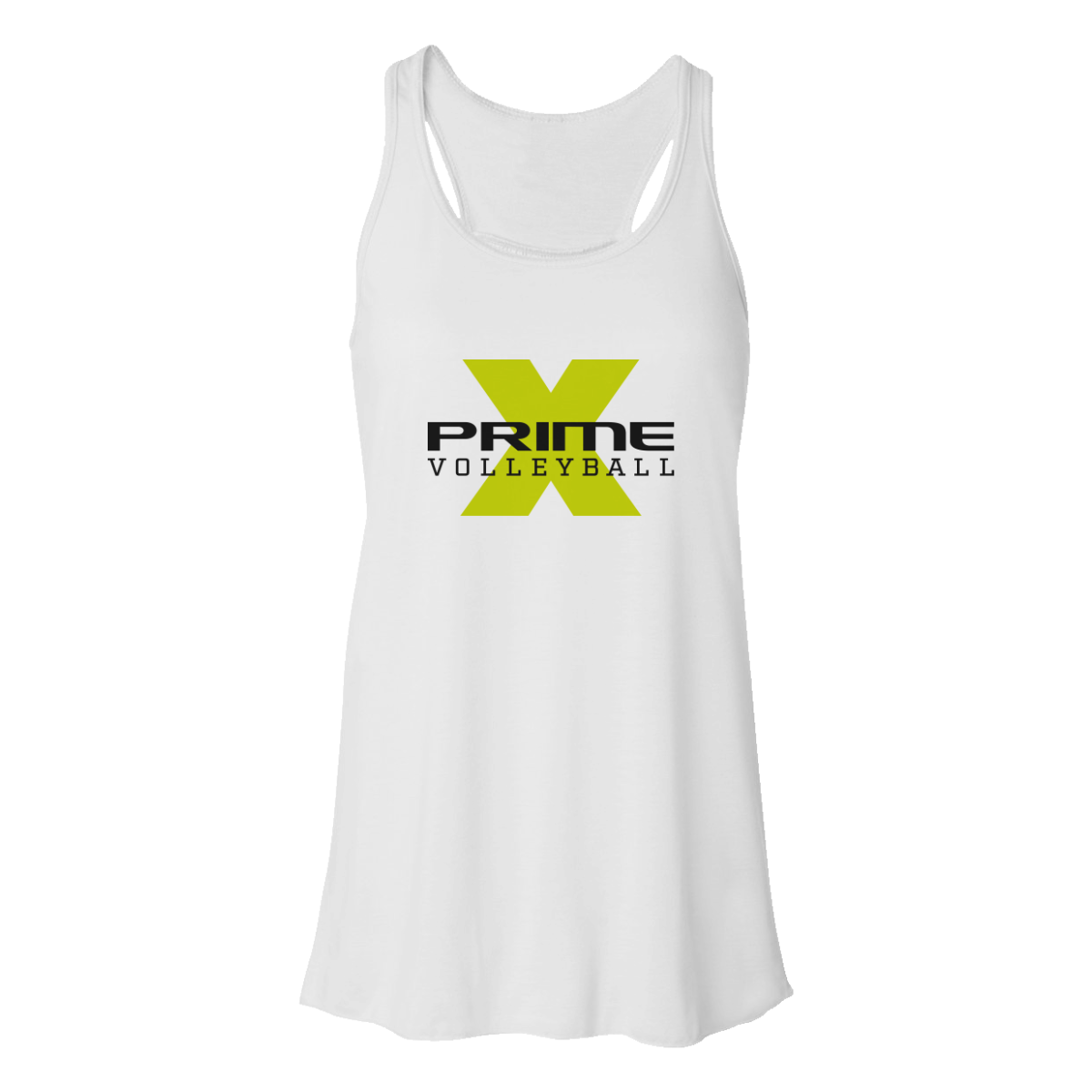 Women's Prime X Volleyball Bella + Canvas Flowy Racerback Tank