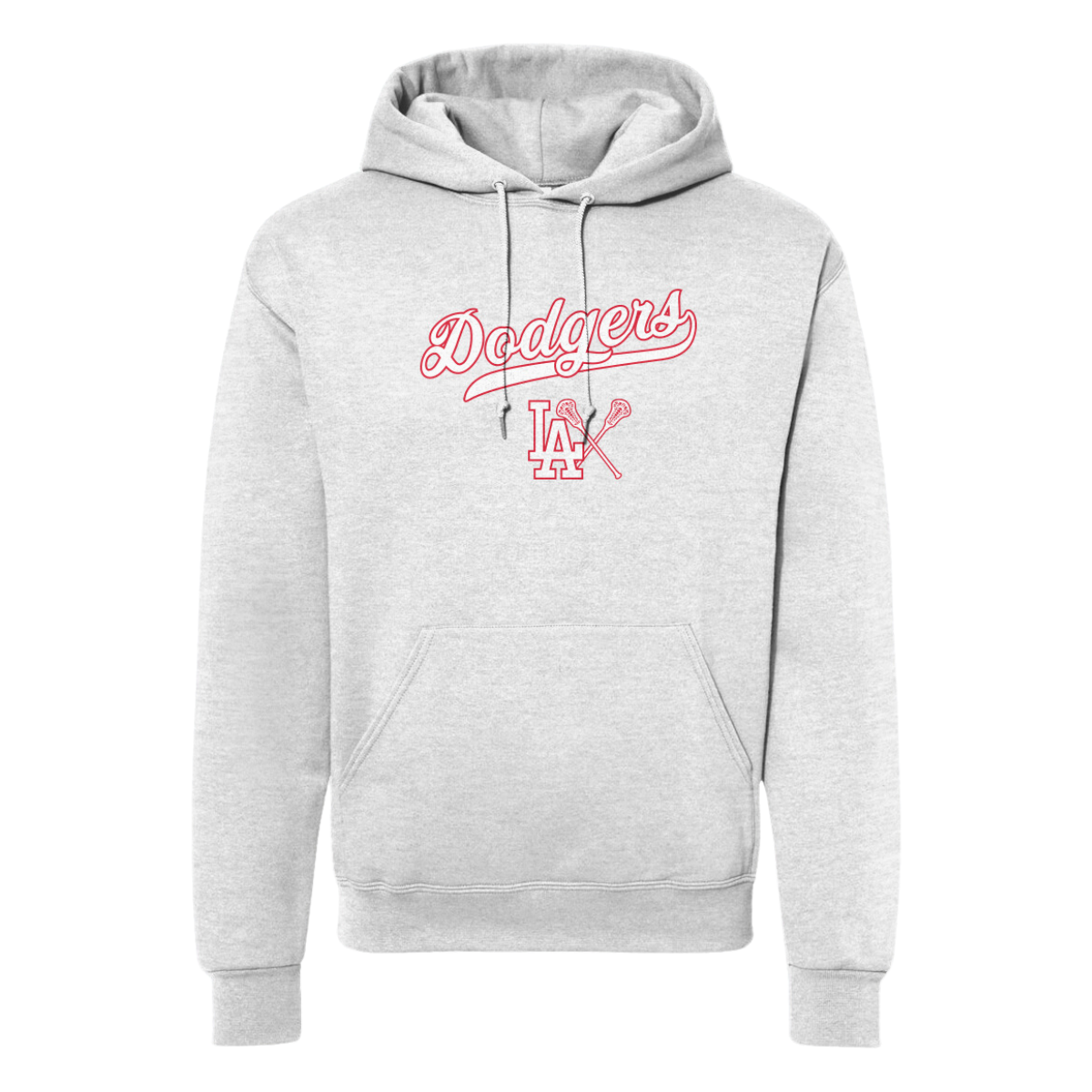 Adult Dodgers Jerzees Blend Hoodie