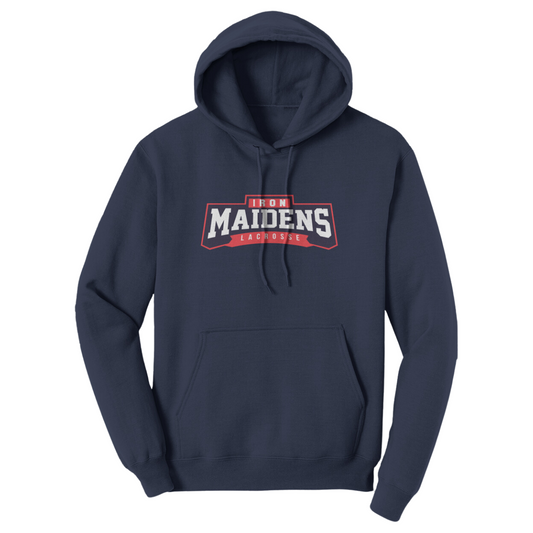 Adult Iron Maidens Port & Company Fleece Hoodie