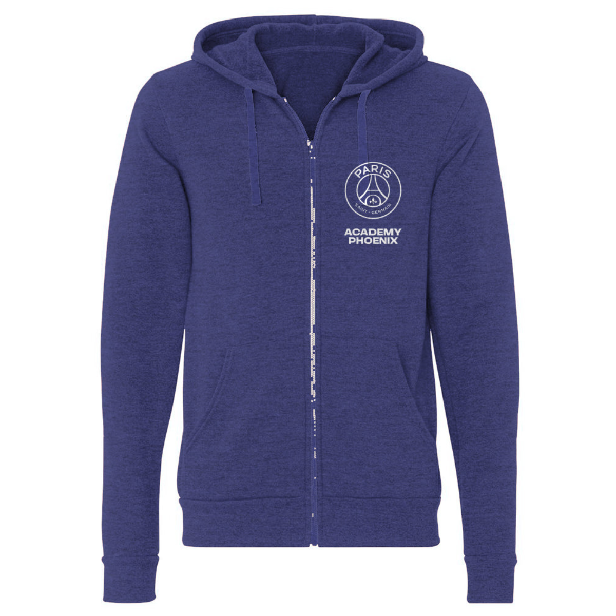 Adult PSG Academy Phoenix Triblend Full Zip Hoodie