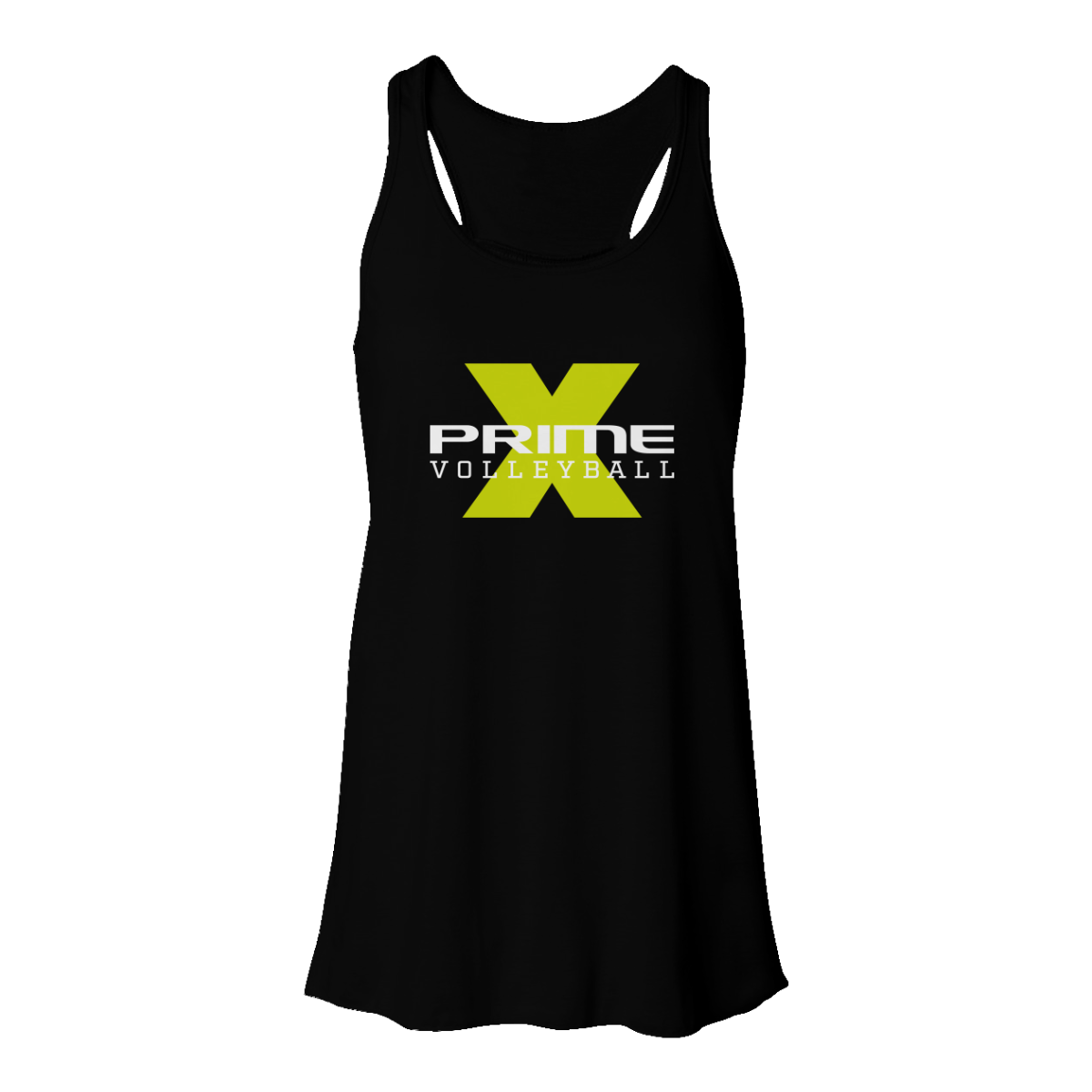 Women's Prime X Volleyball Bella + Canvas Flowy Racerback Tank