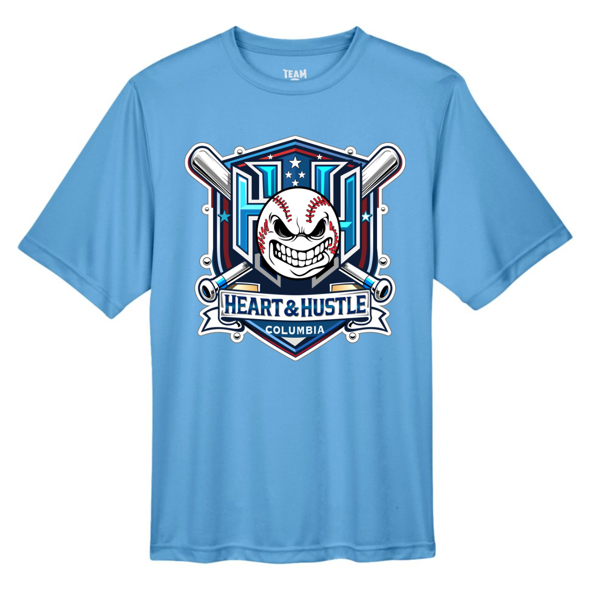 Adult Heart and Hustle Team 365 Zone Performance T-Shirt