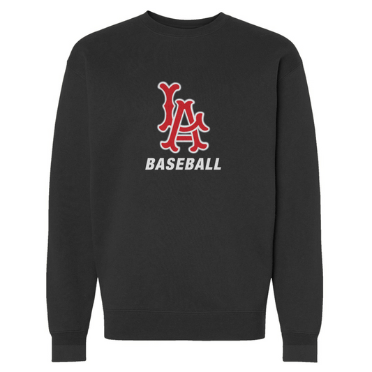 Adult LA Baseball Heavyweight Crewneck Sweatshirt