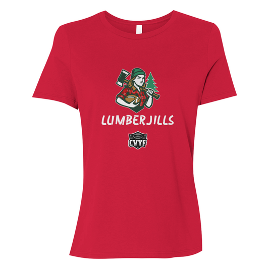 Women’s Lumberjills Bella + Canvas Relaxed Jersey T-Shirt