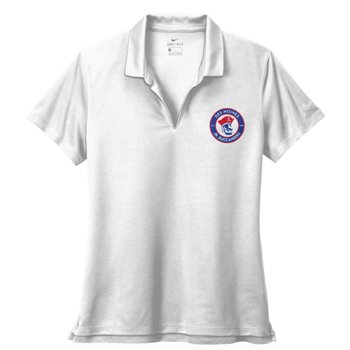 Women's Jr Bucs Nike Dri-FIT Micro Pique 2.0 Polo