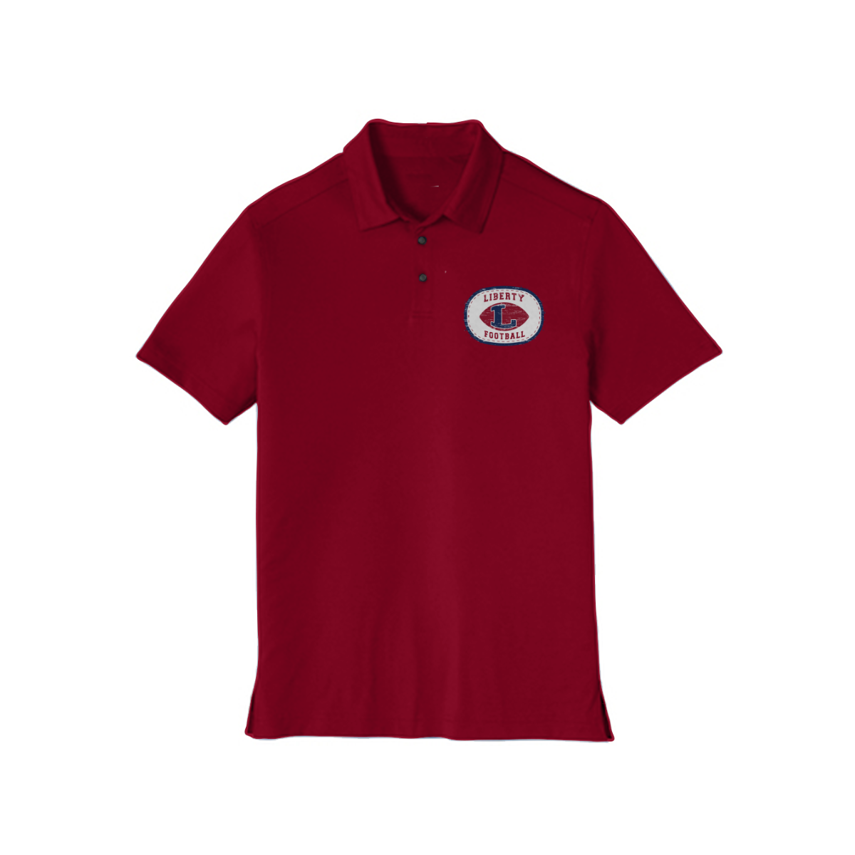 Adult Liberty Football Port Authority Stretch Polo