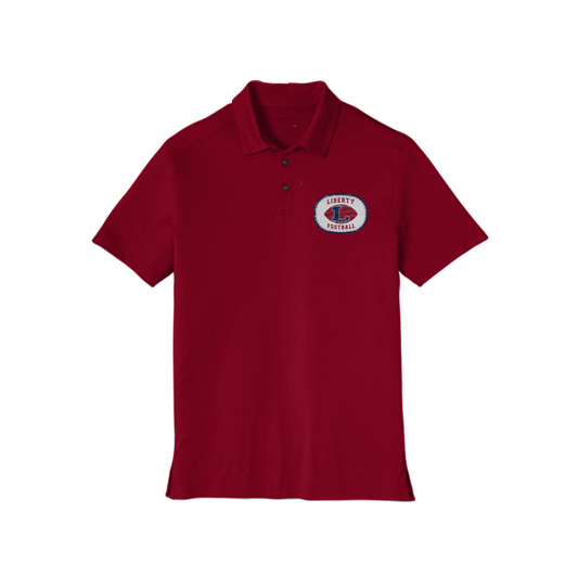Adult Liberty Football Port Authority Stretch Polo