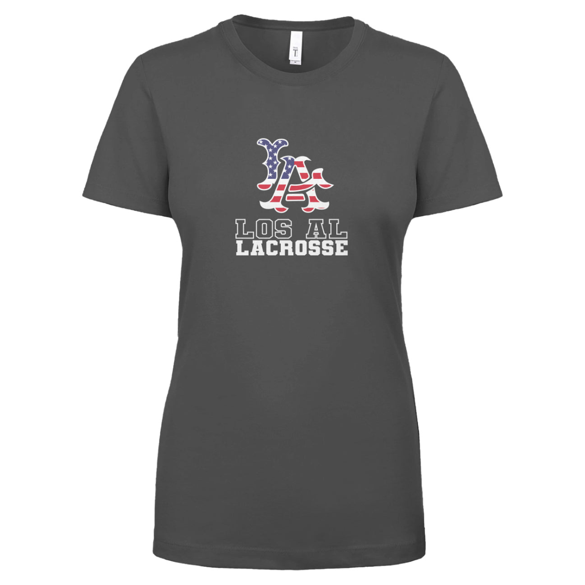 Women's Los Al Lacrosse Next Level Ideal Crew T-Shirt