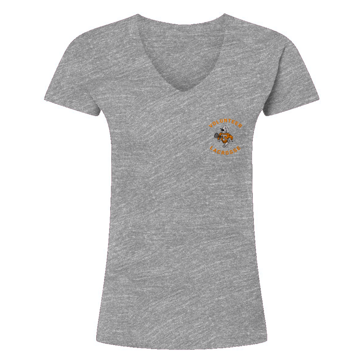 Women's Tennessee Lacrosse Tultex V-Neck T-Shirt