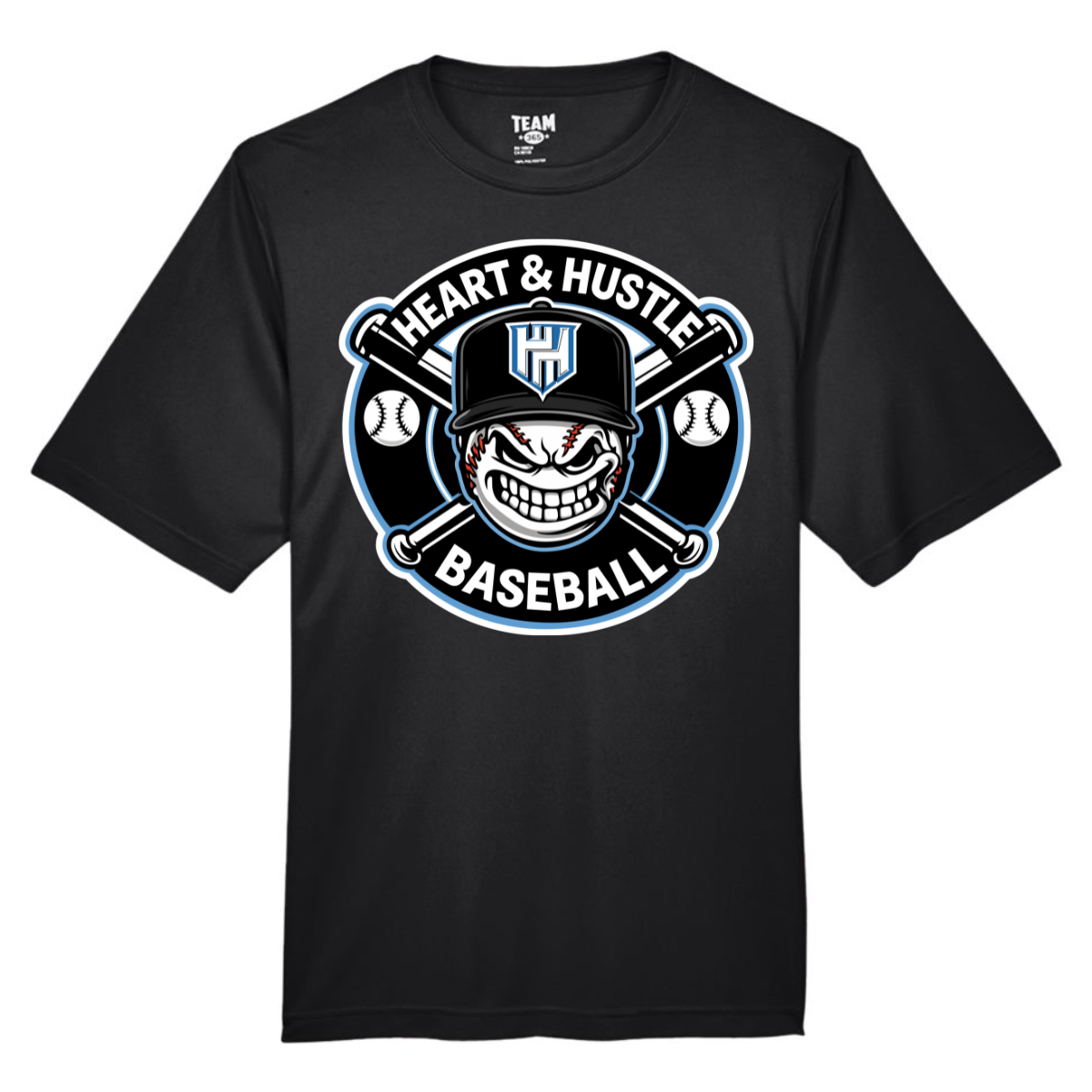 Adult Heart and Hustle Team 365 Zone Performance T-Shirt
