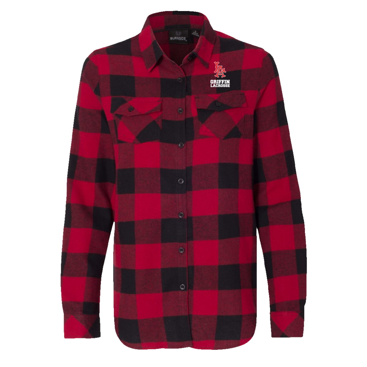 Women's Los Al Lacrosse Burnside Flannel Shirt