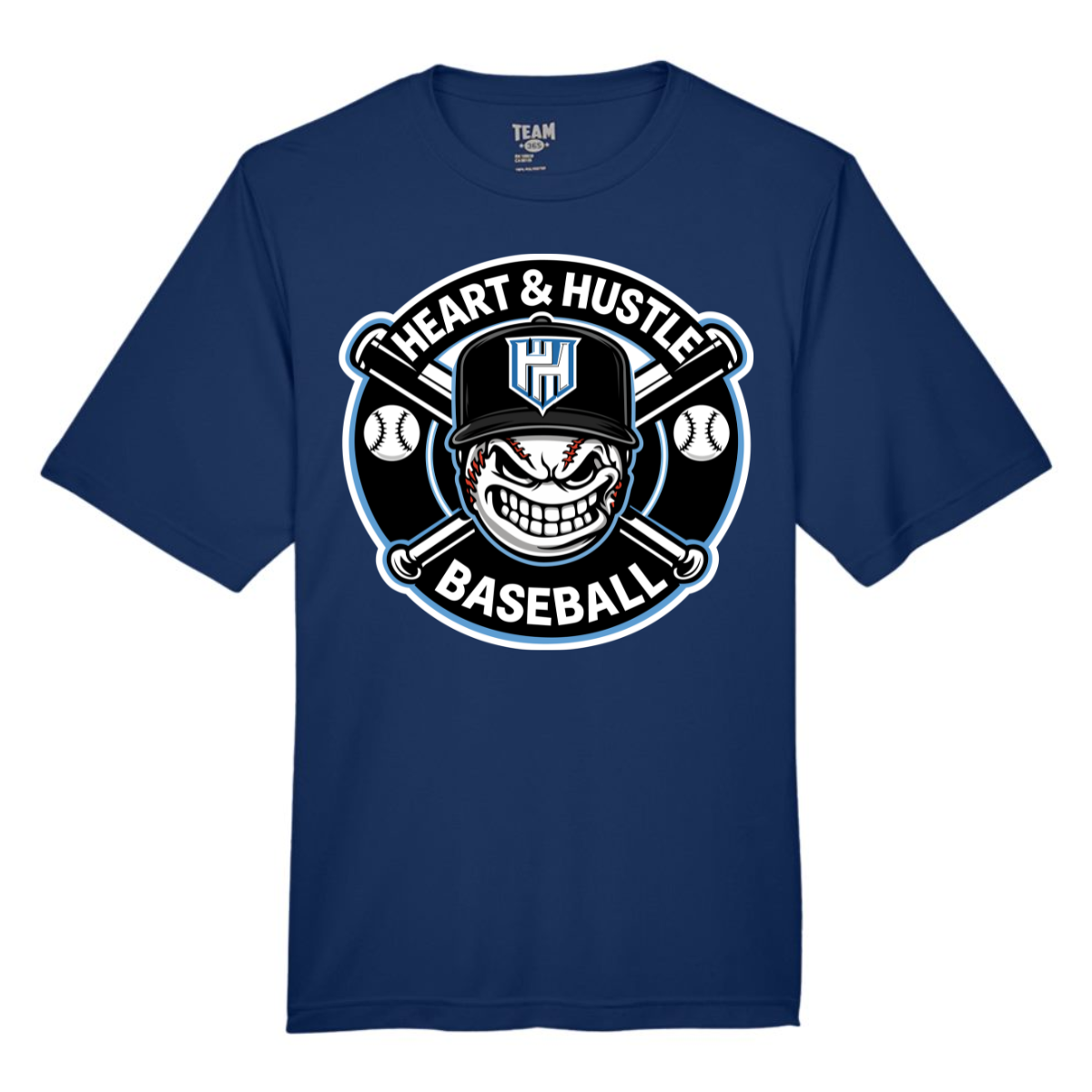 Adult Heart and Hustle Team 365 Zone Performance T-Shirt