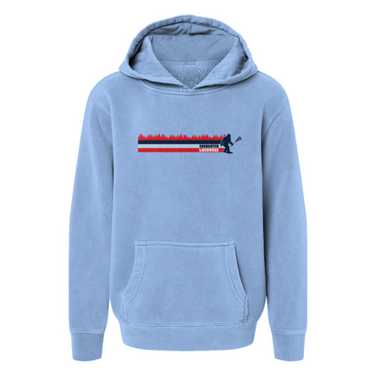 Youth Sasquatch Lacrosse ITC Pigment-Dyed Hoodie