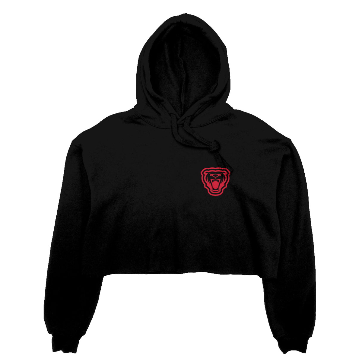 Women's Bartlett HS Lacrosse Bella + Canvas Cropped Hoodie